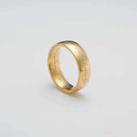 LOTR Ring // Gold (Size 7)