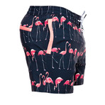 Flamingo Swim Trunk // Navy (S)