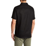 Short-Sleeve Modern Fit Shirt // Black (S)