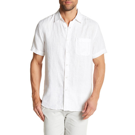 Short-Sleeve Modern Fit Shirt // White (S)