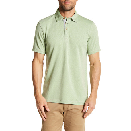 Short-Sleeve Polo // Light Green (M)