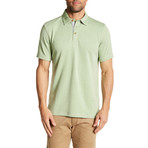 Short-Sleeve Polo // Light Green (XL)