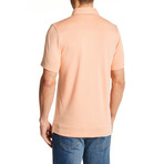 Short-Sleeve Polo // Peach (M)