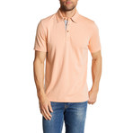 Short-Sleeve Polo // Peach (M)