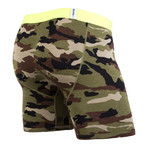 Weekday Boxer Brief // Camo + Yellow (2XS)