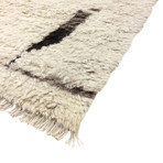 Moroccan Collection // Lamb Wool Area Rug // PSL03 (8'8"L x 5'11"W)