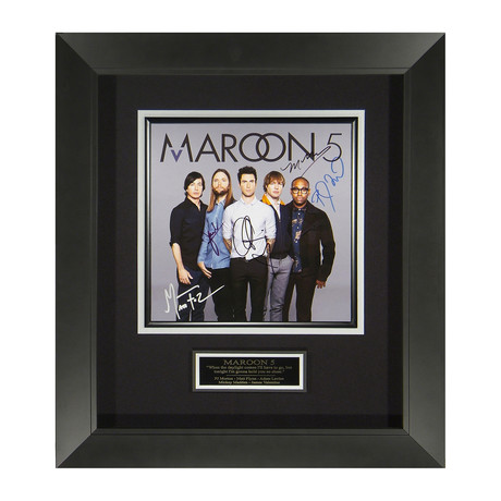 Maroon 5 // Album Flat // Band Signed