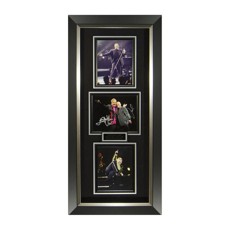 Piano Men Billy Joel & Elton John // Concert Photo // Autographed