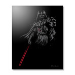 The Power of the Force // Aluminum Print (16"W x 20"H x 0.2"D)