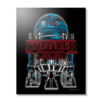 Stranger Droid // Aluminum Print (16"W x 20"H x 0.2"D)