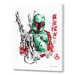 Bounty Hunter // Canvas Print (20"H x 16"W x 1.5"D)