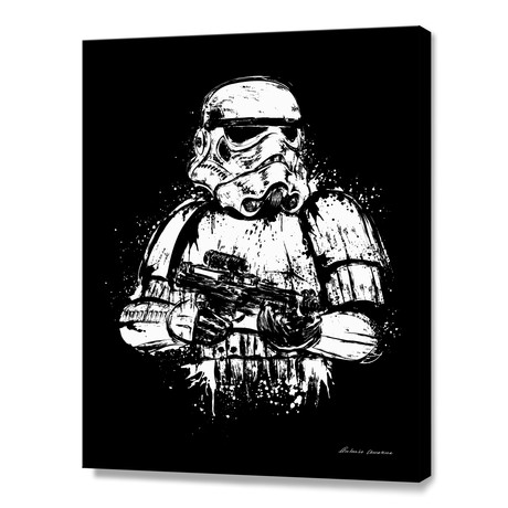 Trooper of Empire // Canvas Print (16"W x 20"H x 1.5"D)