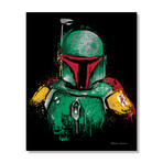 Mandalorian Armor // Canvas Print (16"W x 20"H x 1.5"D)