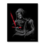 The Dark Side Awakens // Canvas Print (16"W x 20"H x 1.5"D)