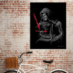 The Dark Side Awakens // Canvas Print (16"W x 20"H x 1.5"D)