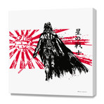 The Star Warrior V2 // Canvas Print (16"H x 16"W x 1.5"D)