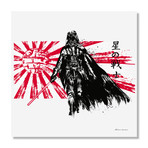 The Star Warrior V2 // Canvas Print (16"H x 16"W x 1.5"D)