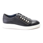 Concealed Lace Sneaker // Black (Euro: 45)