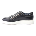 Concealed Lace Sneaker // Black (Euro: 44)