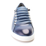 Concealed Lace Sneaker // Blue (Euro: 41)