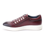 Concealed Lace Sneaker // Bordeaux (Euro: 41)