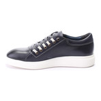 Concealed Lace Sneaker // Dark Blue (Euro: 43)