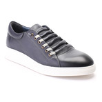 Concealed Lace Sneaker // Dark Blue (Euro: 43)