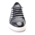 Concealed Lace Sneaker // Dark Blue (Euro: 41)