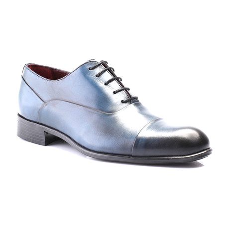 Captoe Lace-Up Derby // Dark Blue (Euro: 40)