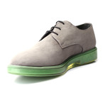 Contrast Sole Lace-Up Suede Derby // Grey (Euro: 43)