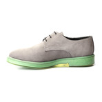 Contrast Sole Lace-Up Suede Derby // Grey (Euro: 42)