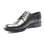 Perforated Captoe Brogue Derby // Black (Euro: 40)