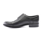 Perforated Captoe Brogue Derby // Black (Euro: 45)