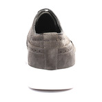 Suede Wingtip Derby Sneaker // Grey (Euro: 41)