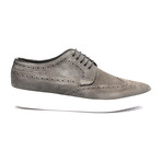 Suede Wingtip Derby Sneaker // Grey (Euro: 42)