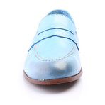 Slip-On Elasticized Pennyloafer // Blue (Euro: 42)