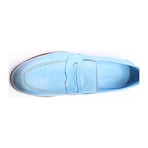 Slip-On Elasticized Pennyloafer // Blue (Euro: 44)