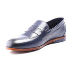 Slip-On Elasticized Pennyloafer // Dark Blue (Euro: 43)