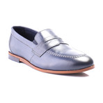 Slip-On Elasticized Pennyloafer // Dark Blue (Euro: 44)