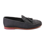 Woven Tassel Loafer // Black (Euro: 41)