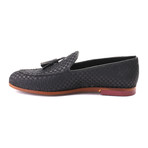 Woven Tassel Loafer // Black (Euro: 43)