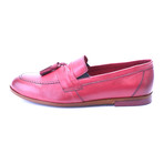 Slip-On Elasticized Tassel Pennyloafer // Bordeaux (Euro: 40)