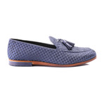 Woven Tassel Loafer // Dark Blue (Euro: 43)