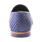 Woven Tassel Loafer // Dark Blue (Euro: 41)