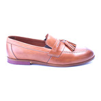 Slip-On Elasticized Tassel Pennyloafer // Tobacco (Euro: 42)