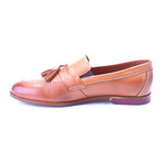 Slip-On Elasticized Tassel Pennyloafer // Tobacco (Euro: 42)