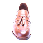 Slip-On Elasticized Tassel Pennyloafer // Tobacco (Euro: 43)