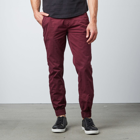 Karter Jogger // Burgundy (29)