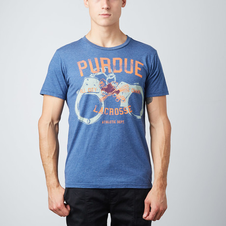 Purdue Tee // Blue (S)