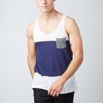 Samara Tank Top // Navy (S)